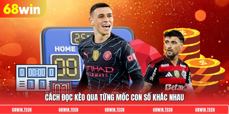 Cách đọc kèo qua từng mốc con số khác nhau